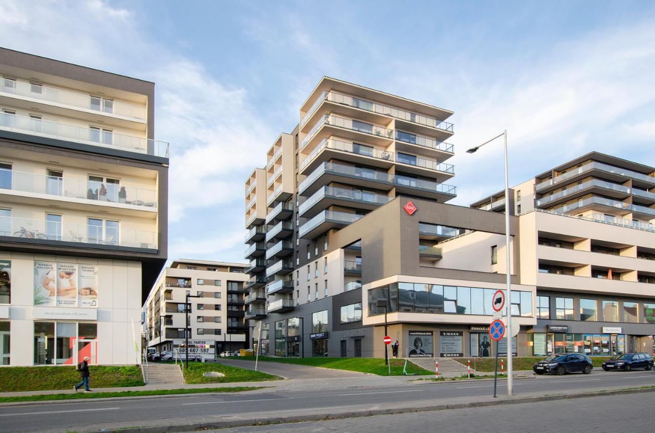 Sky Home- Rose Apartament -Manufaktura, Bezplatny Parking, Klima, Dostep Na Kod Łódź Eksteriør bilde